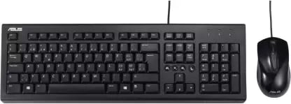 OpenBox ASUS Wired Keyboard and Silent Optical Mouse Set U2000 Combo Set