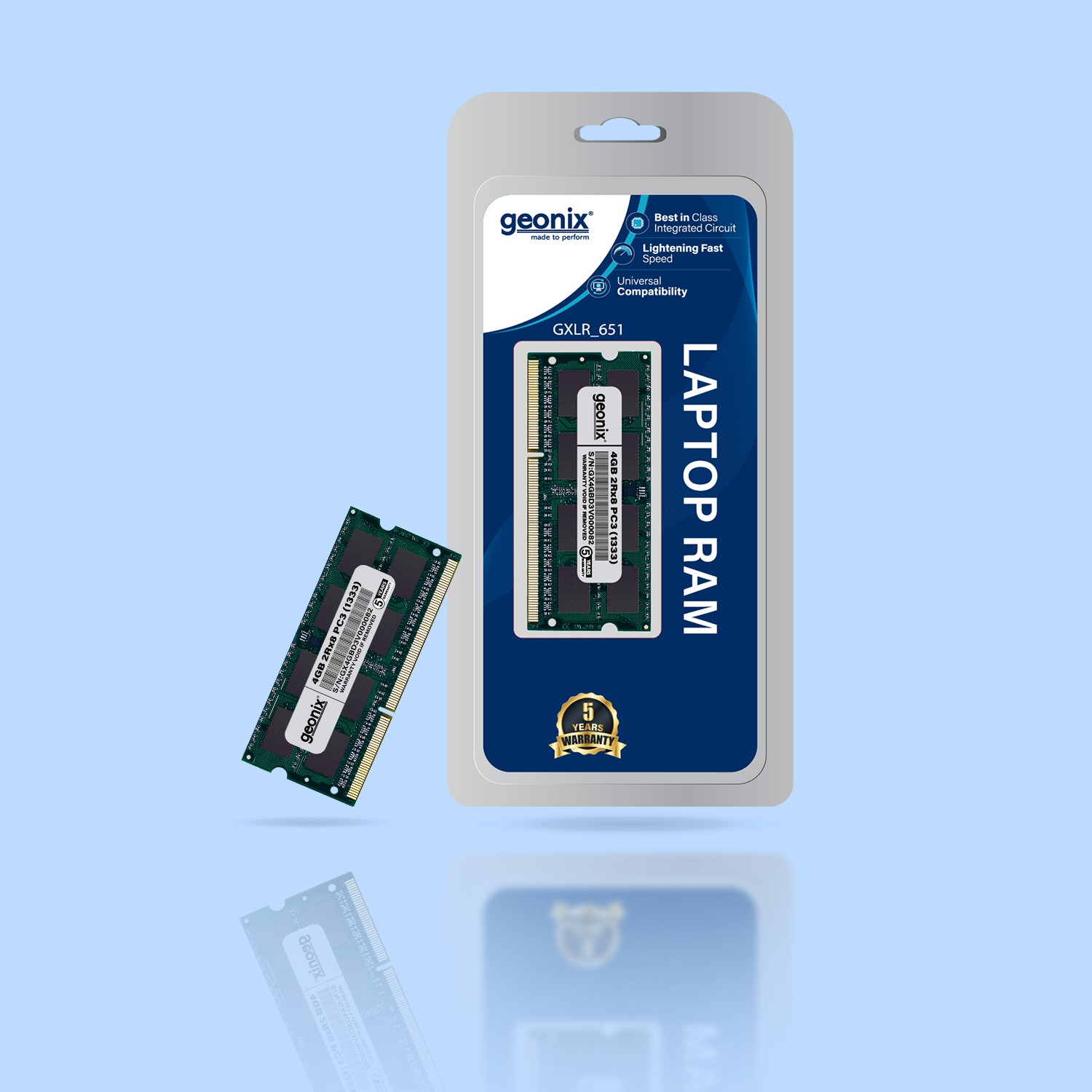 Geonix 4GB DDR3 1333MHz Laptop RAM