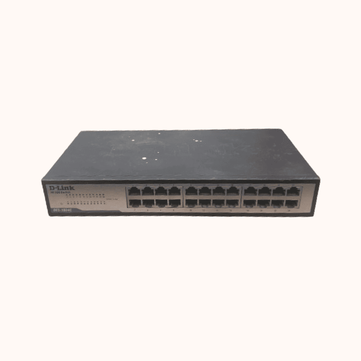 Refurbished D-Link 24-Port Ethernet Switch DES-1024D | Layer 2 Unmanaged