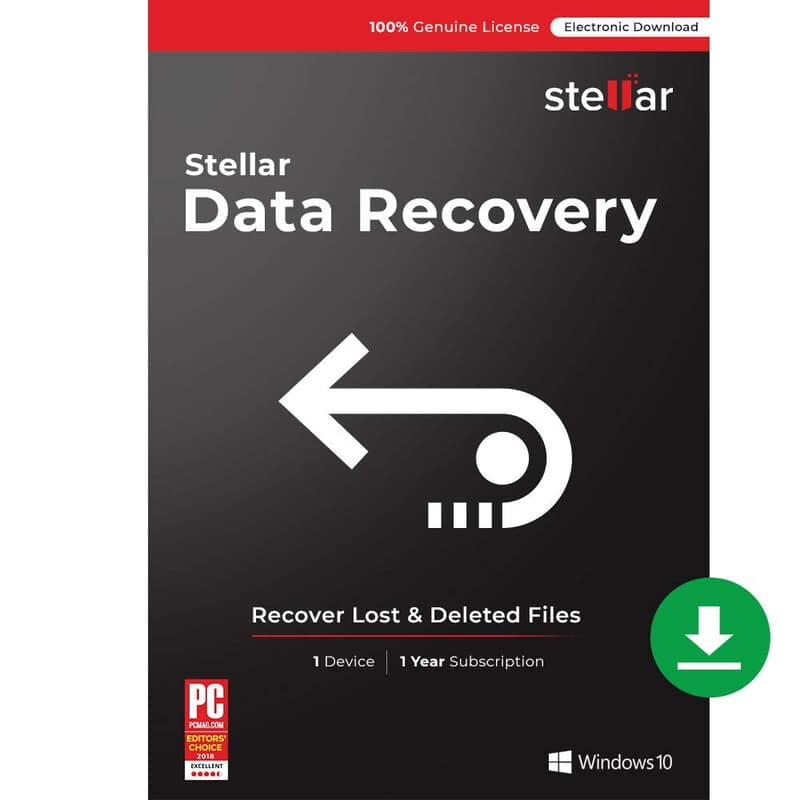 Stellar Data Recovery Standard for Windows (1 year)