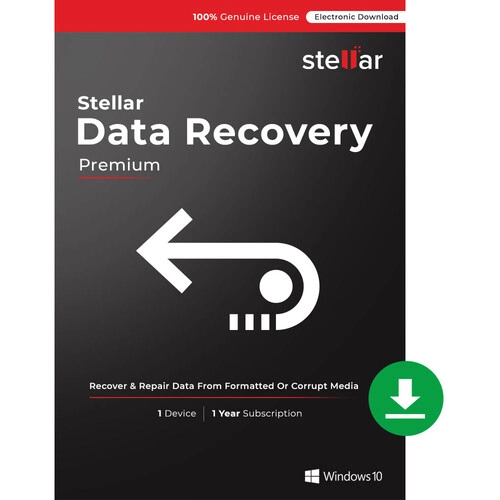 Stellar Data Recovery Premium for Windows (1 year)