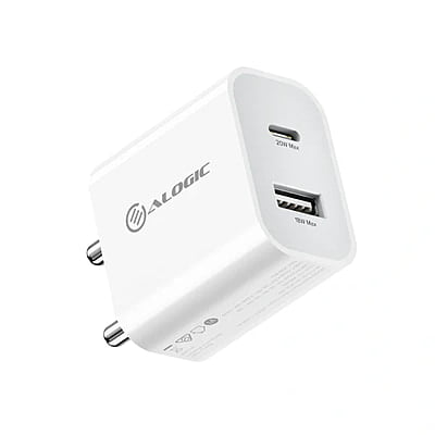 20W Rapid Power USB-C + USB-A Charger | WC2X20-IND