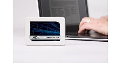 Crucial MX500 2TB SATA 2.5-inch 7MM Internal SSD (CT2000MX500SSD1)