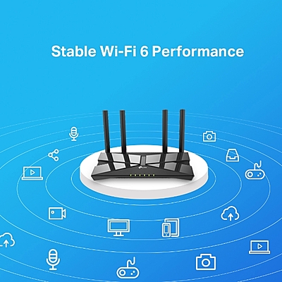 TP-Link Archer AX1500 Wi-Fi 6 Router ,AX10 TP-Link Archer AX1500 Wi-Fi 6 Router ,AX10
