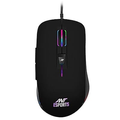 OpenBox Ant Esports GM100 RGB 4800 DPI I Gaming Wired Optical Gaming Mouse