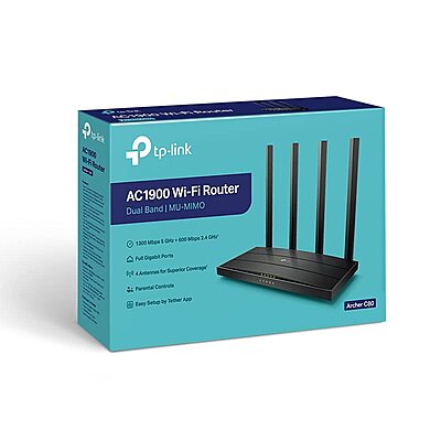 TP-Link Archer AC1900 Wireless MU-MIMO Wi-Fi Router ,C80 TP-Link Archer AC1900 Wireless MU-MIMO Wi-Fi Router ,C80