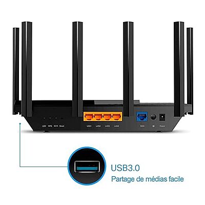 TP-Link Archer AX5400 Dual-Band Gigabit Wi-Fi 6 Router ,AX72 Pro TP-Link Archer AX5400 Dual-Band Gigabit Wi-Fi 6 Router ,AX72 Pro