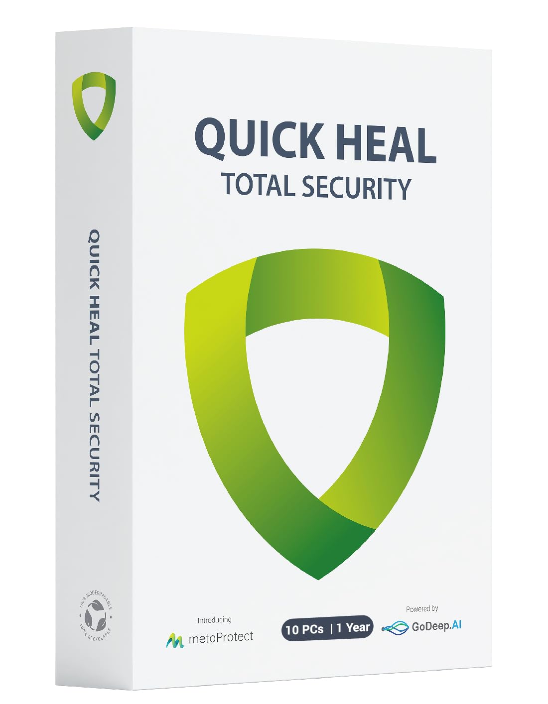 Quickheal® Total Security Win (DT) (10pc) (1yr) CD