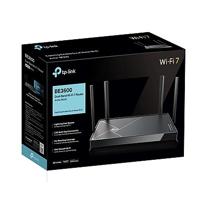 TP-Link BE3600 Dual-Band Wi-Fi 7 Router ,Archer BE230 TP-Link BE3600 Dual-Band Wi-Fi 7 Router ,Archer BE230