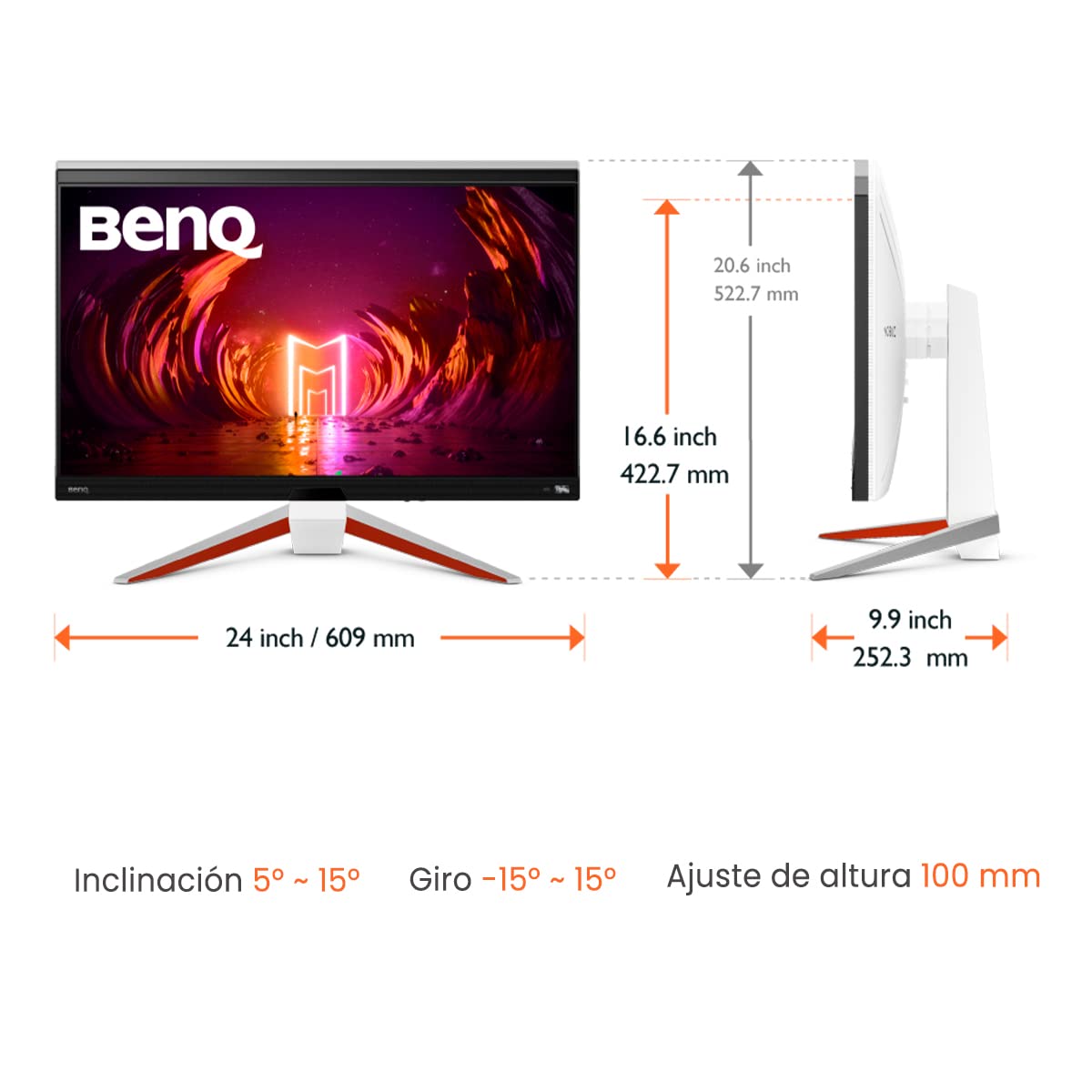 BenQ MOBIUZ EX2710U ゲーミングモニター 4K 144Hz 【公式通販】