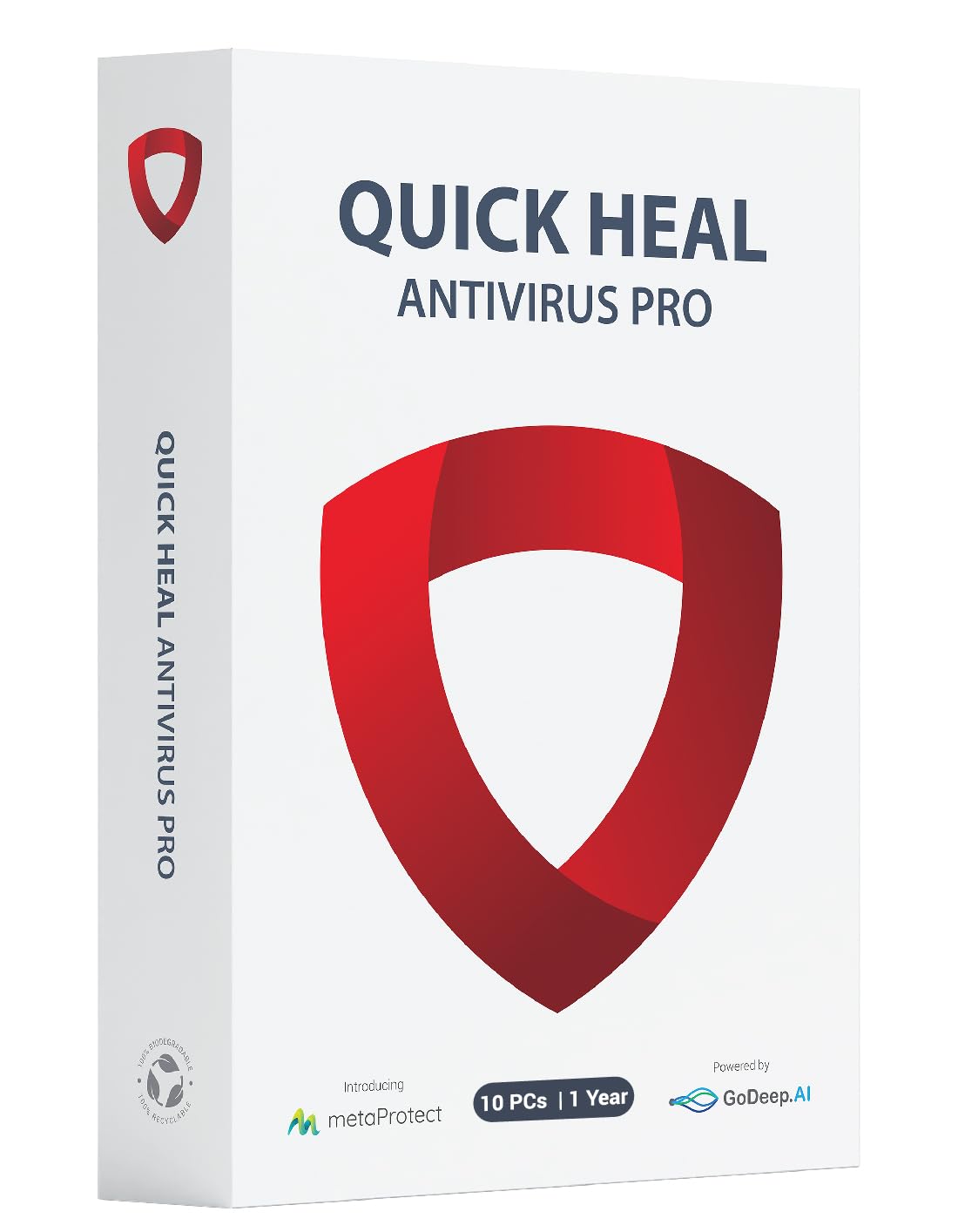 Quickheal® Antivirus Pro Win (10pc) (Desktop) (1yr) CD