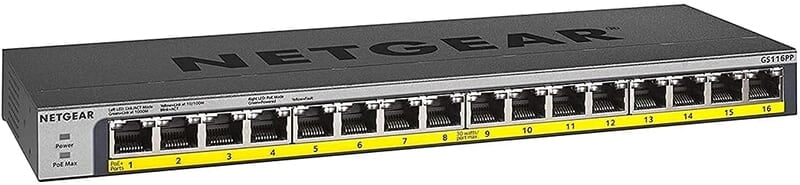 Netgear GS116PP POE Plus Switch