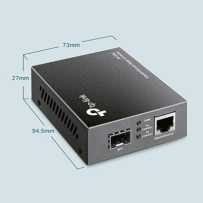 TP-Link Omada Gigabit SFP Media Converter , MC220L TP-Link Omada Gigabit SFP Media Converter , MC220L