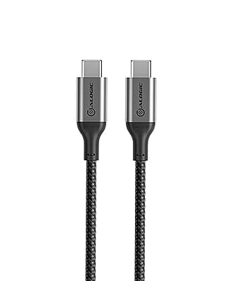 ALOGIC Super Ultra USB-C to USB-C Cable - Male to Male – 1.5m –USB 2.0 - 5A - 480Mbps - Space Grey | ULCC21.5-SGR