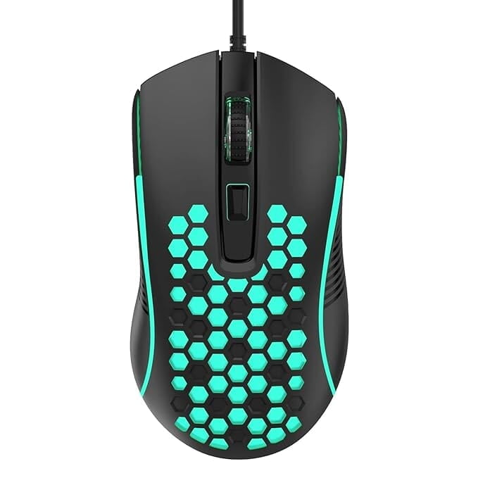 OpenBox Aula S11 / Ultra-Lightweight (79 gms) Honeycomb Design, upto 3600 DPI, 4 buttons, RGB Wired Optical Gaming Mouse