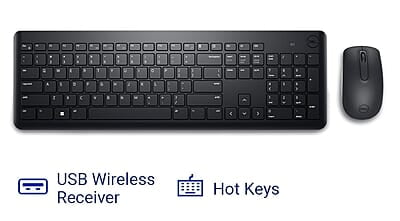 Dell Wireless Keyboard and Mouse KM3322W