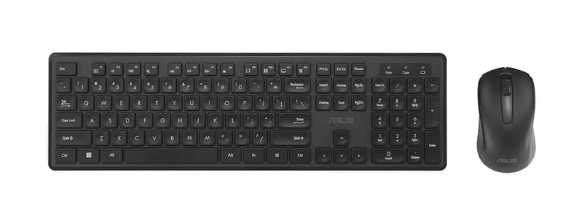 OpenBox ASUS Wireless Keyboard and Mouse Set CW101 Wireless Multi-device Keyboard