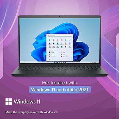 DELL INSPIRON 3520 CORE I5-1235U 12TH/ 8GB RAM/ 512 SSD/ 15.6" FHD/ WIN 11 SL/ OFFICE/ 3 CELL/ BLACK/ 1 YEAR WARRANTY DELL INSPIRON 3520 CORE I5-1235U 12TH/ 8GB RAM/ 512 SSD/ 15.6" FHD/ WIN 11 SL/ OFFICE/ 3 CELL/ BLACK/ 1 YEAR WARRANTY