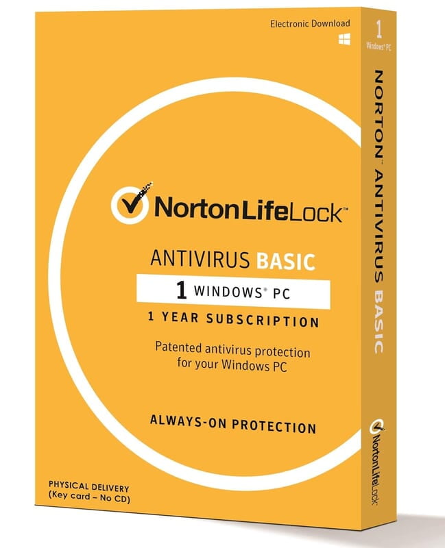 Norton Antivirus Basic (Free upgrade to Plus) - (1 device) - (1 yr) ESD (TSL)