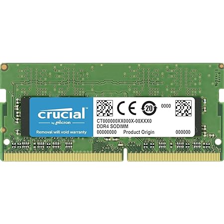OpenBox Crucial RAM 8GB DDR4 3200MHz CL22 (or 2933MHz or 2666MHz) Laptop Memory CT8G4SFRA32A