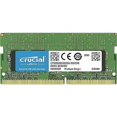 OpenBox Crucial RAM 8GB DDR4 3200MHz CL22 (or 2933MHz or 2666MHz) Laptop Memory CT8G4SFRA32A