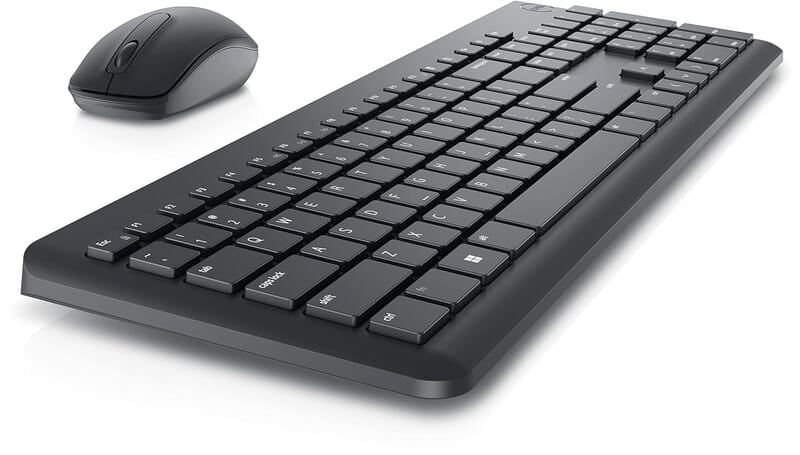 OpenBox DELL KM3322W Keyboard & Mouse Combo, Anti-fade & Spill-resistant Keys Wireless Multi-device Keyboard