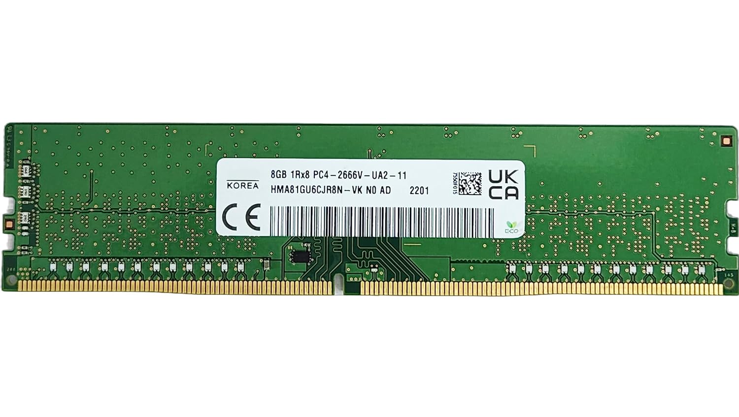 Hynix 8gb 2666 Sk Hynix HMA81GS6DJR8N DDR4 GB (Dual Channel