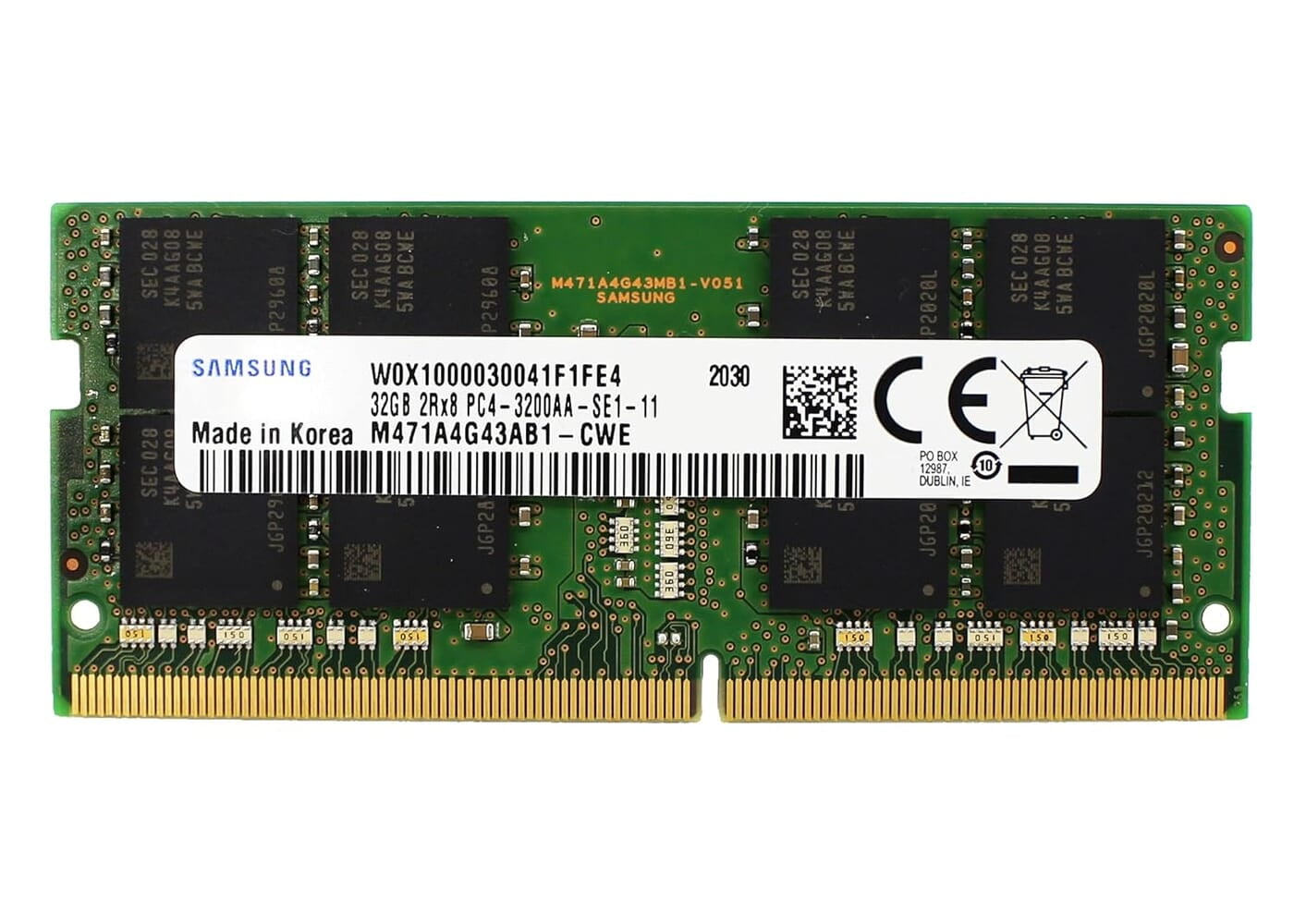 も*ふ様 Samsung DDR4-3200MHz 32GB メモリ2枚セット合 SAMSUNG SODIMM PC4-25600 DDR4 32GB RAM 3200MHz