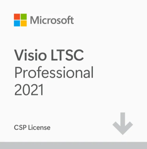 MS Visio LTSC Professional 2021 Educational Licence CSP ESD (Perpetual)