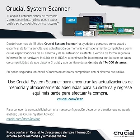 OpenBox Crucial RAM 8GB DDR4 3200MHz CL22 (or 2933MHz or 2666MHz) Laptop Memory CT8G4SFRA32A