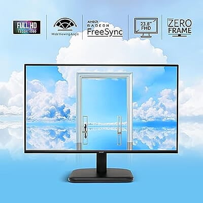 ACER Full HD (1920x1080) VA Panel LCD Monitor with LED Back Light | EK240Y G0