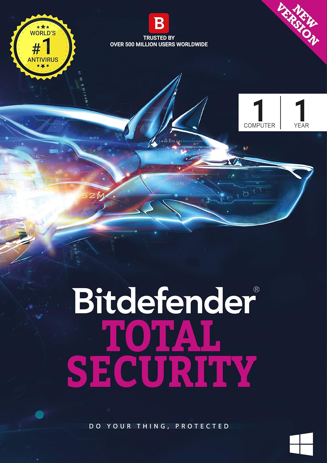 BitDefender Total Security (2022) Single key (1 year) ESD