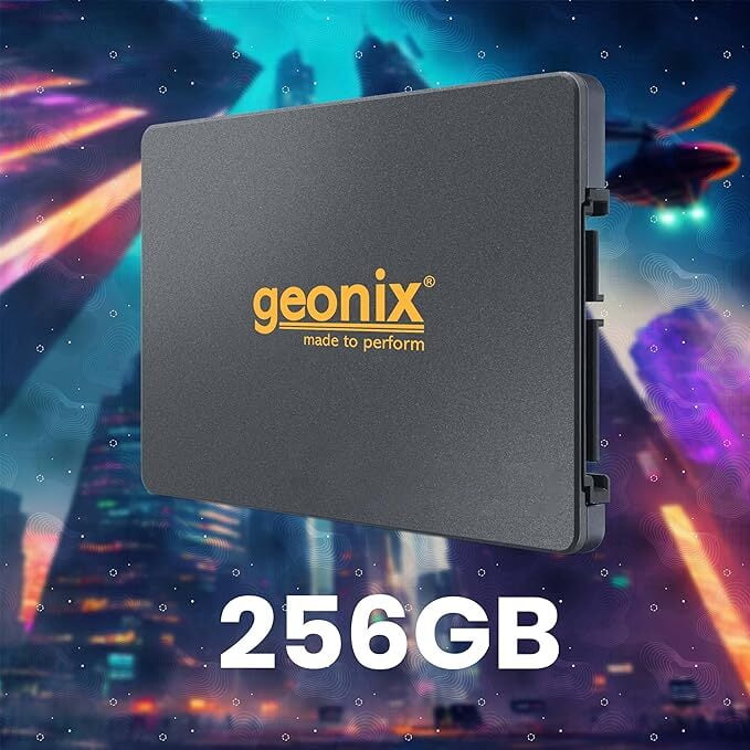 Geonix Supersonic Gold Edition 256GB SSD High-Speed SATA