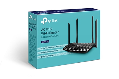 TP-Link Archer AC1200 MU-MIMO Gigabit Router , A6 V2 TP-Link Archer AC1200 MU-MIMO Gigabit Router , A6 V2