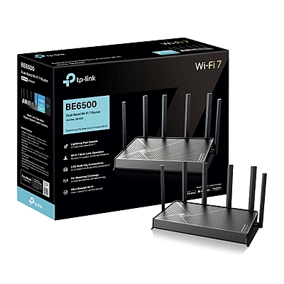 TP-Link BE6500 Dual-Band Wi-Fi 7 Router ,Archer BE400 TP-Link BE6500 Dual-Band Wi-Fi 7 Router ,Archer BE400
