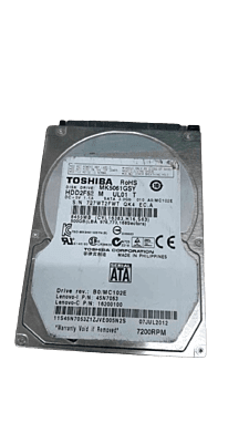 Refurbished Toshiba 500 GB SATA 2.5