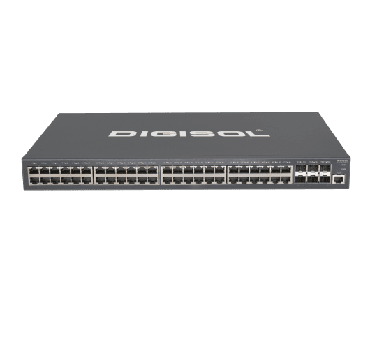 Digisol DG-GS2654HPSE2 10GE L3 Lite PoE Ethernet Switch | Managed India