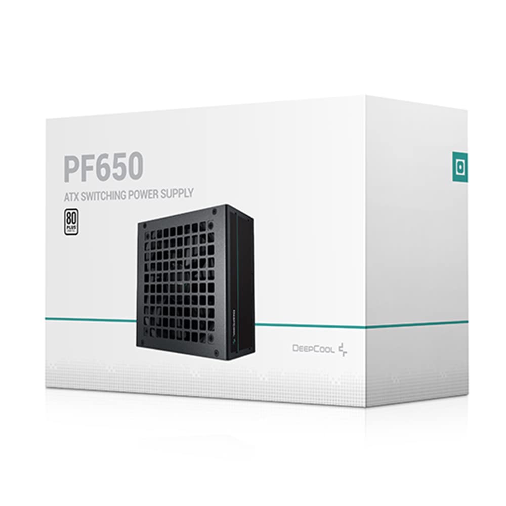 OpenBox Deepcool PF650 (R-PF650D-HA0B) 80 Plus Standard for Gaming PC 650 Watts PSU