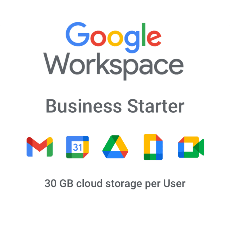 Transfer (Other) Google Starter - 30 GB (365 days) ESD