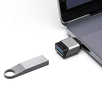 ALOGIC Ultra Mini USB 3.1 (Gen 1) USB-C to USB-A Adapter - Space Grey  | ULCAMN-SGR