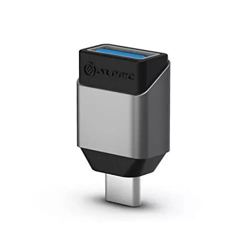 ALOGIC Ultra Mini USB 3.1 (Gen 1) USB-C to USB-A Adapter - Space Grey  | ULCAMN-SGR