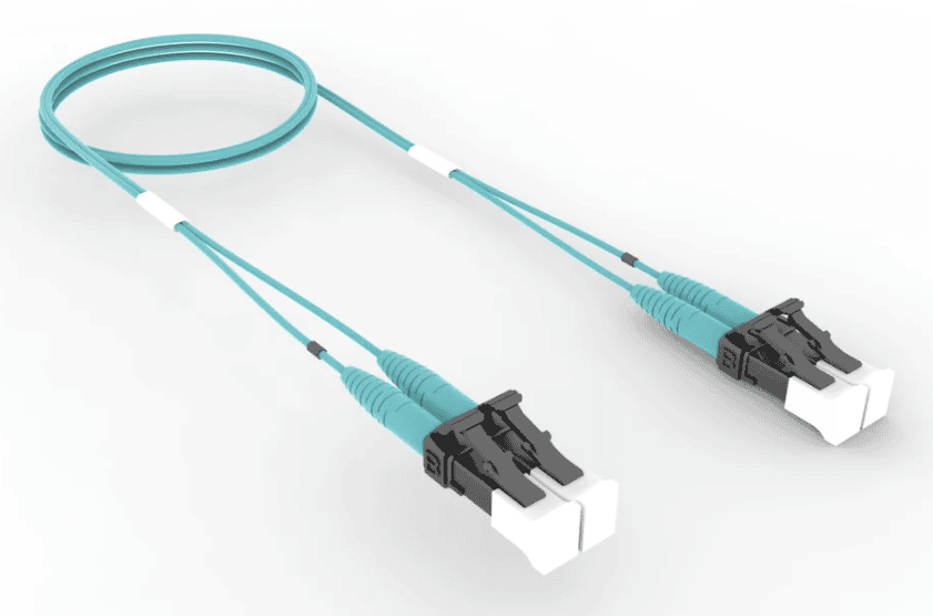 COMMSCOPE LC–LC TYPE MULTIMODE FIBER PATCH CORD 5MTR OM4 (FFXLCLC42-MXM003)