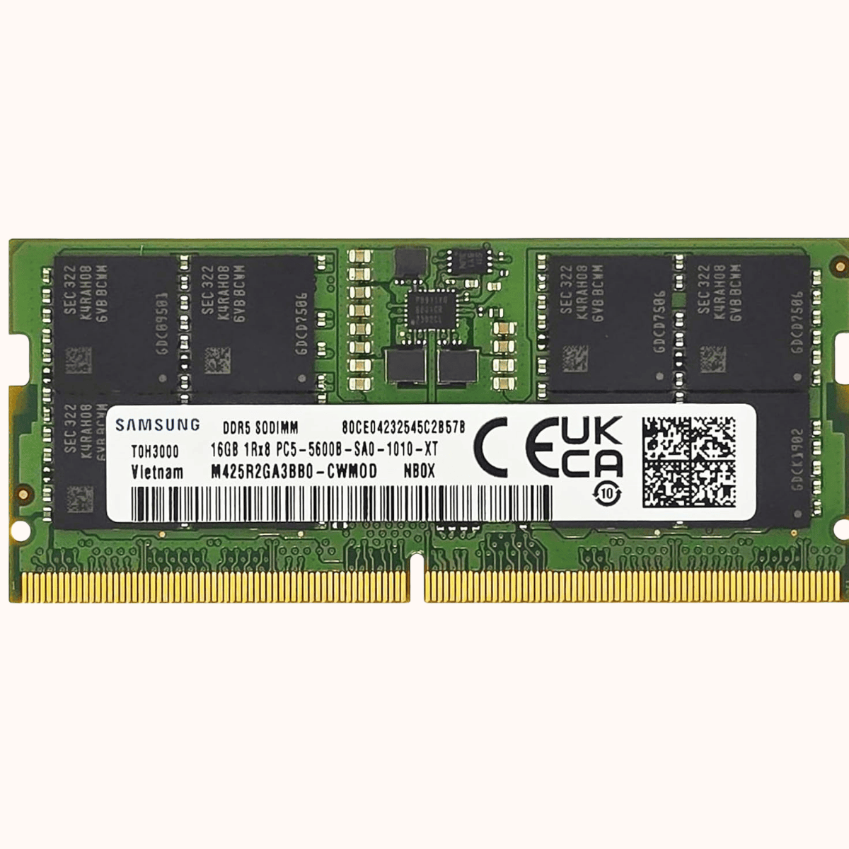 Samsung メモリ DDR5 4800MHz 16GB (8GB×2) Samsung DDR5 16GB 4800MHz PC5 SO-DIMM Laptop RAM