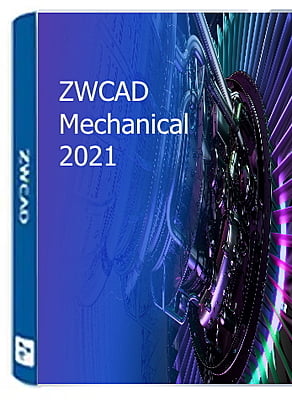 ZWCAD 2021 Mechanical (2D+3D) Lic ESD (Incl. 1 yr email/tel support) (2+)