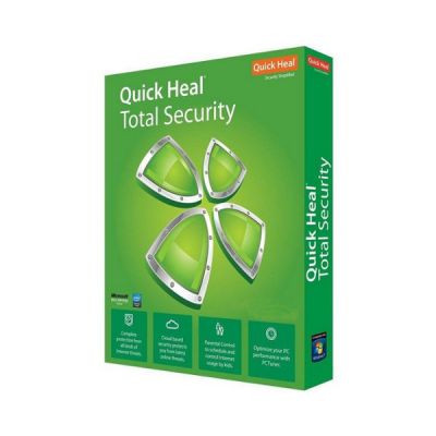 Quickheal® Total Security with FW Win DT (1 yr) CD