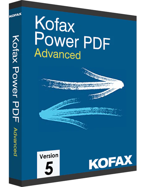 Kofax PowerPDF Advanced 5.0 ESD (Perpetual) Windows