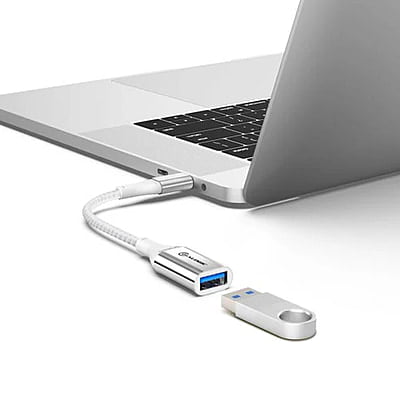 ALOGIC 15CM Super Ultra USB-C to USB-A Adapter - Space Grey  
Input: USB-C ( USB 3.1 Gen 1) 5 Gbps) 
Output: USB-A Adapter  
 
 | ULCAA-SGR