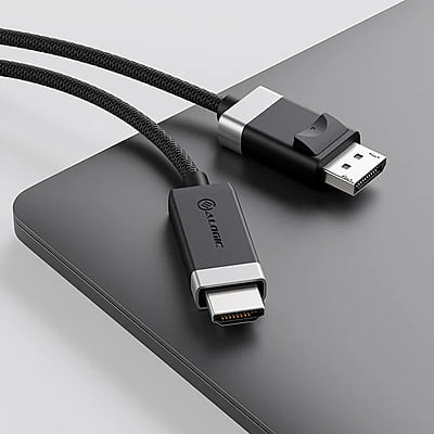 Fusion 4K DisplayPort to HDMI ACTIVE Cable | FUDPHD2-SGR