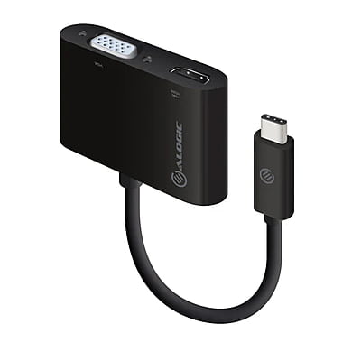 ALOGIC 2-in-1 USB-C to HDMI VGA Adapter - Male to 2-Female  | UCVGHD-ADP