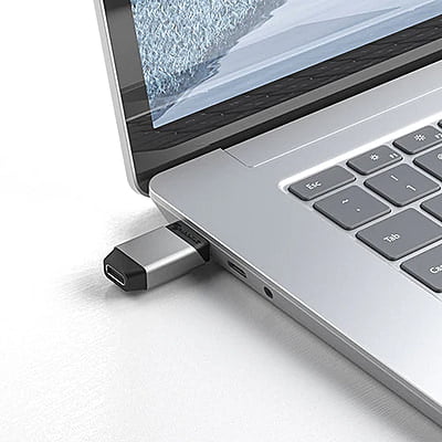 Ultra USB-A to USB-C Mini Adapter | ULACMN-SGR